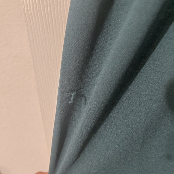 Dark green structured dress - Picture 9 of 11